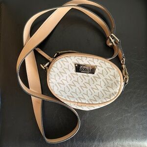 Jones New York Monogram Crossbody and Belt Bag